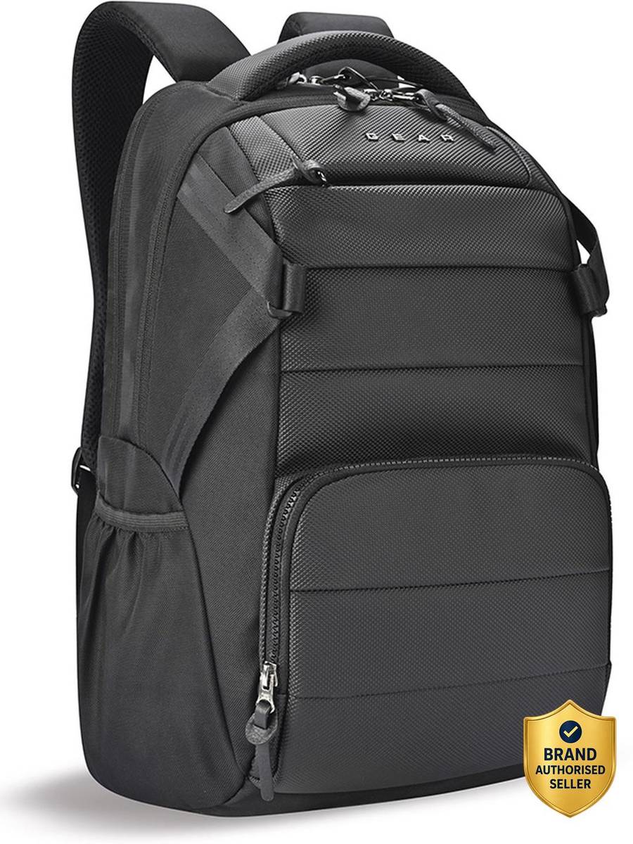 Gear Aspire Faux Leather Laptop Backpack 17 26 L Laptop Backpack