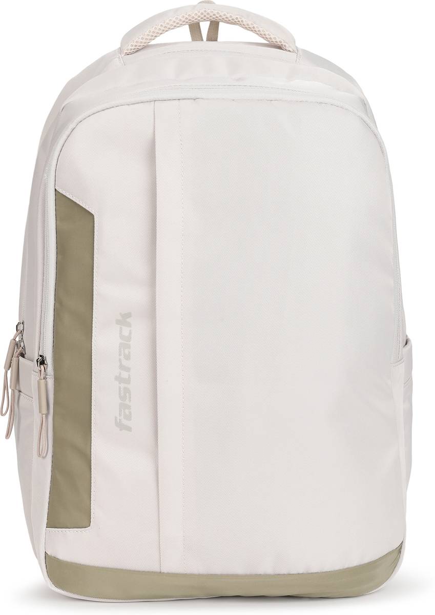Fastrack Off-white Rush Laptop Backpack 23.33 L Laptop Backpack