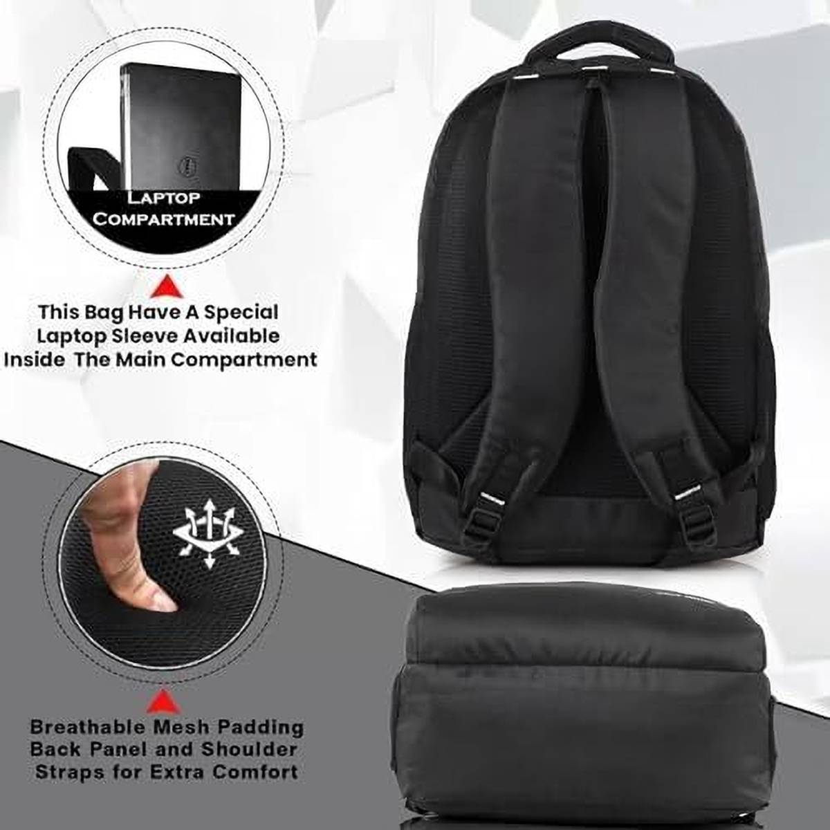 Prime Craft Backbenchers Devil Xtreme Backpack for Students | School Travel Bag 35 L Laptop Backpack — photo 3