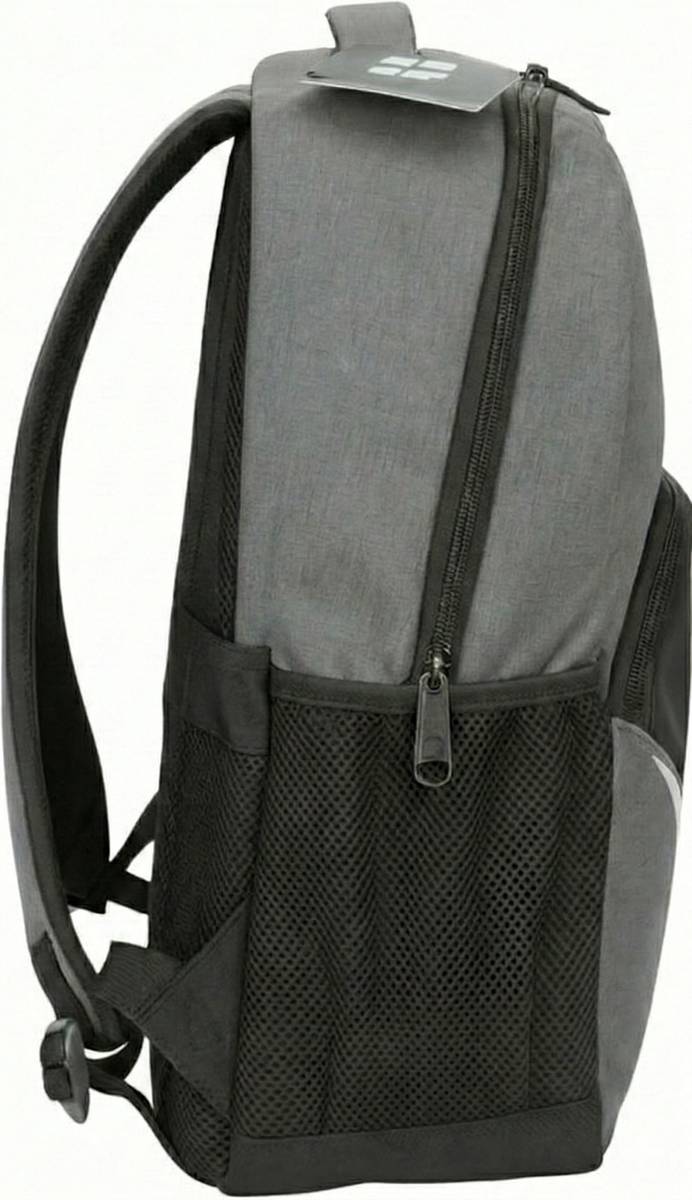 HP Grey and black with reflective stripes 30 L Laptop Backpack — photo 3