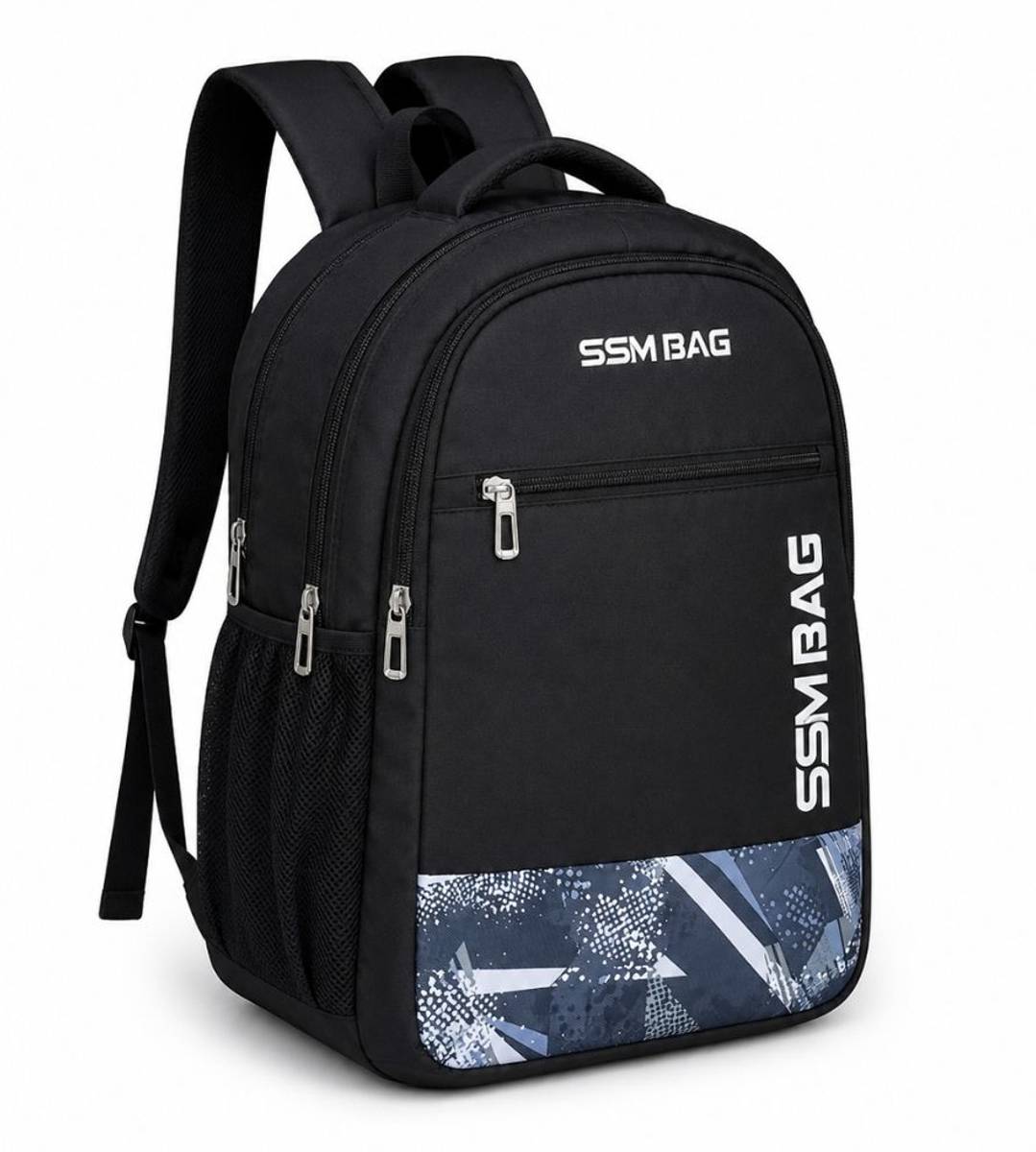 SSMBAG Black print 30 L Laptop Backpack — photo 5