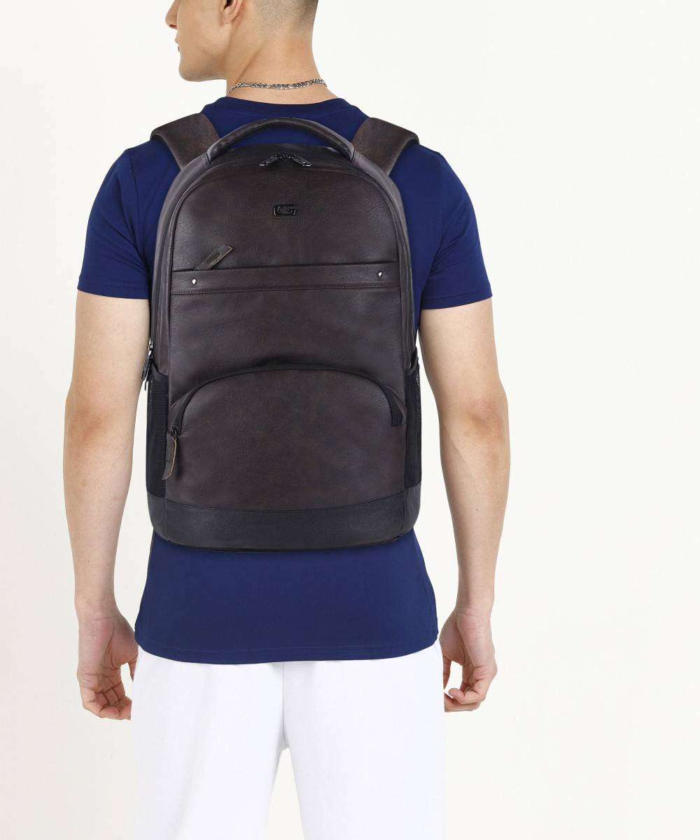 Leather Vintage 2 without Anti Theft 33 L Laptop Backpack — photo 2