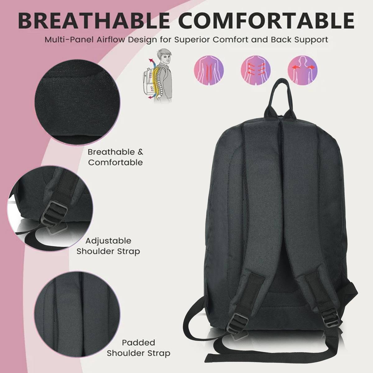 Lenovo 15.6" Casual Backpack B210 22 L Laptop Backpack — photo 5