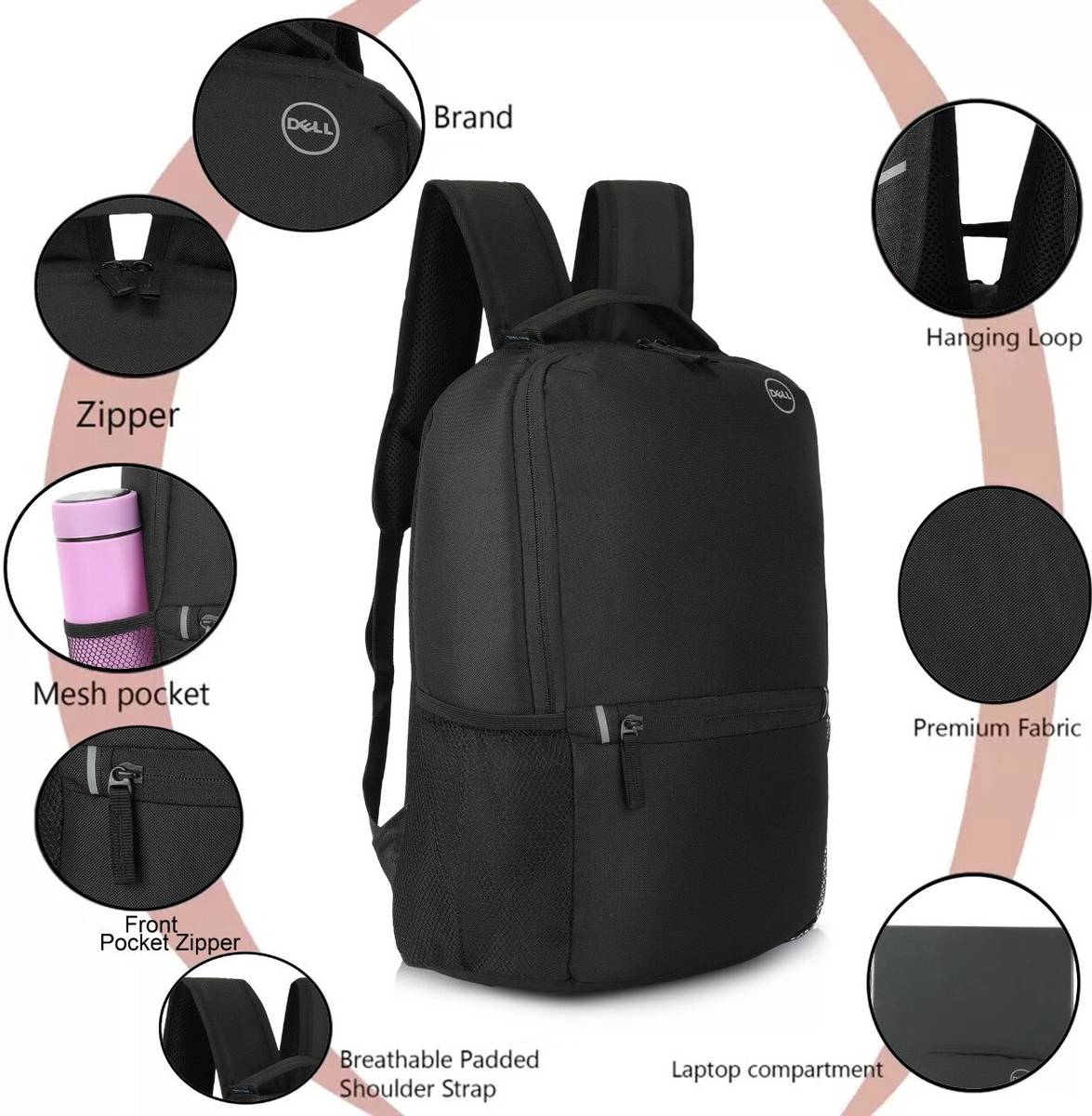 DELL Office/College/School/Travel Laptop Bag 22 L Laptop Backpack — photo 5