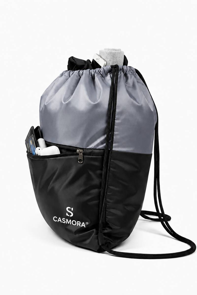 Day backpack Drawstring Gym Bags Dori Bag Sports Yoga Travel Cycling Swimming 10 L Backpack — photo 2