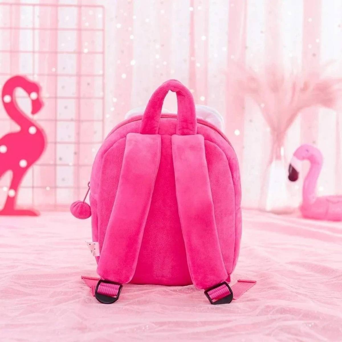 KASHAF ENTERPRISES Kongi Rabbite School Bag Soft Plush Backpacks Baby 1 to 3 Age Boy,Girls Nursery 12 L Backpack — photo 4