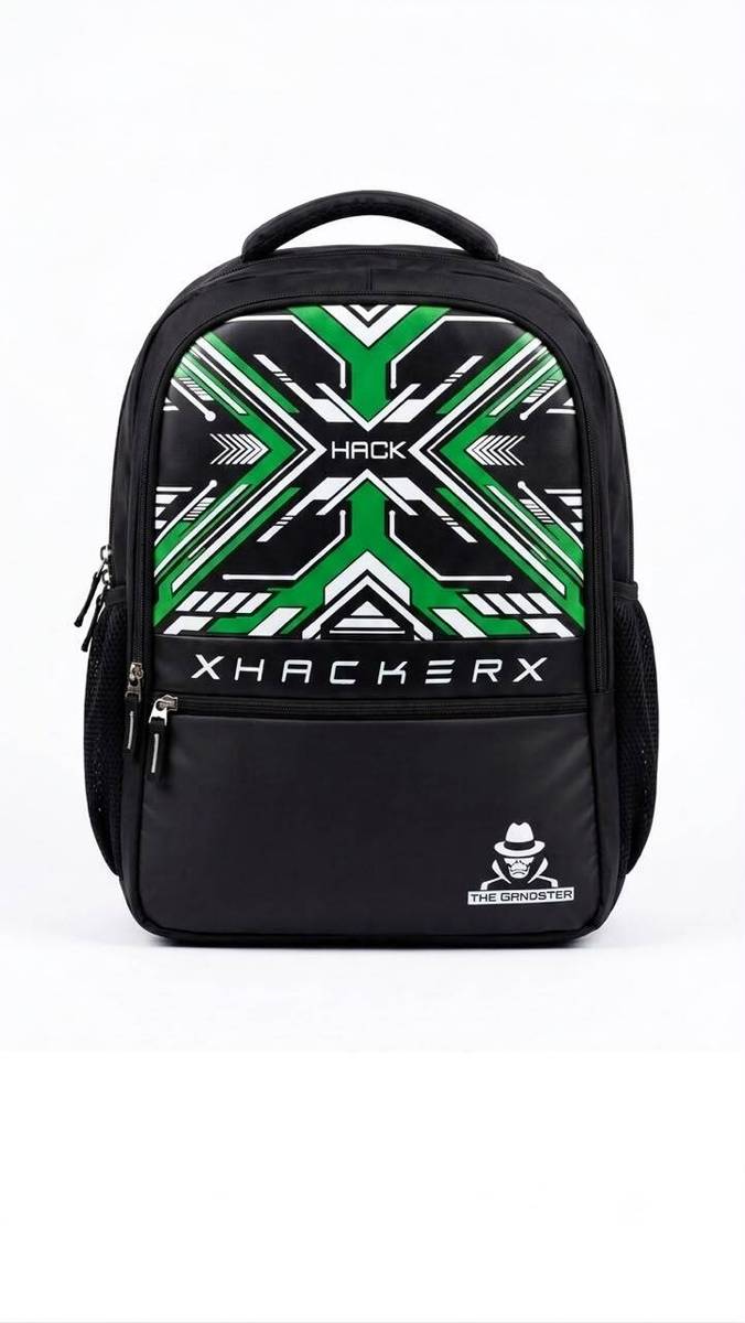 THE GANGSTERS BACKBENCHER DEVIL EDITION ANTI - THEFT 2 HIDDEN POCKET 30 L Laptop Backpack