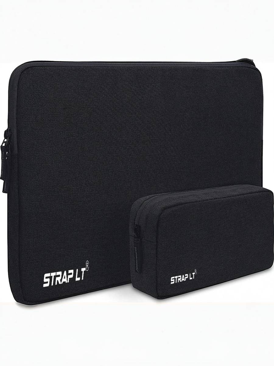 Straplt Laptop Bag Sleeve For 15.6-16 Inch Laptop Case Cover Pro,With Charger Pouch Case Waterproof Laptop Sleeve/Cover