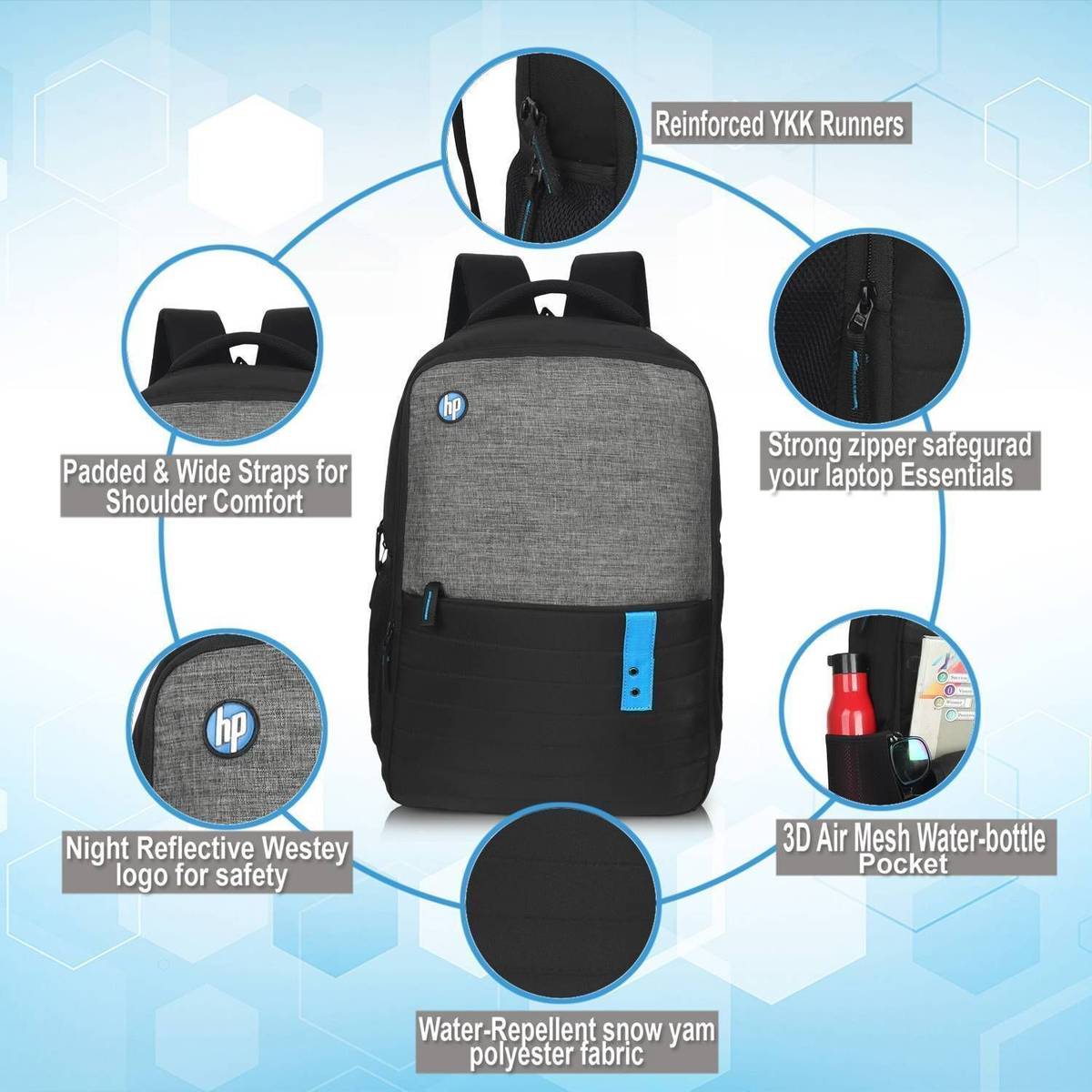 Travel / School /Collage / Office And Multipurpose Bag Waterproof Backpack — photo 4