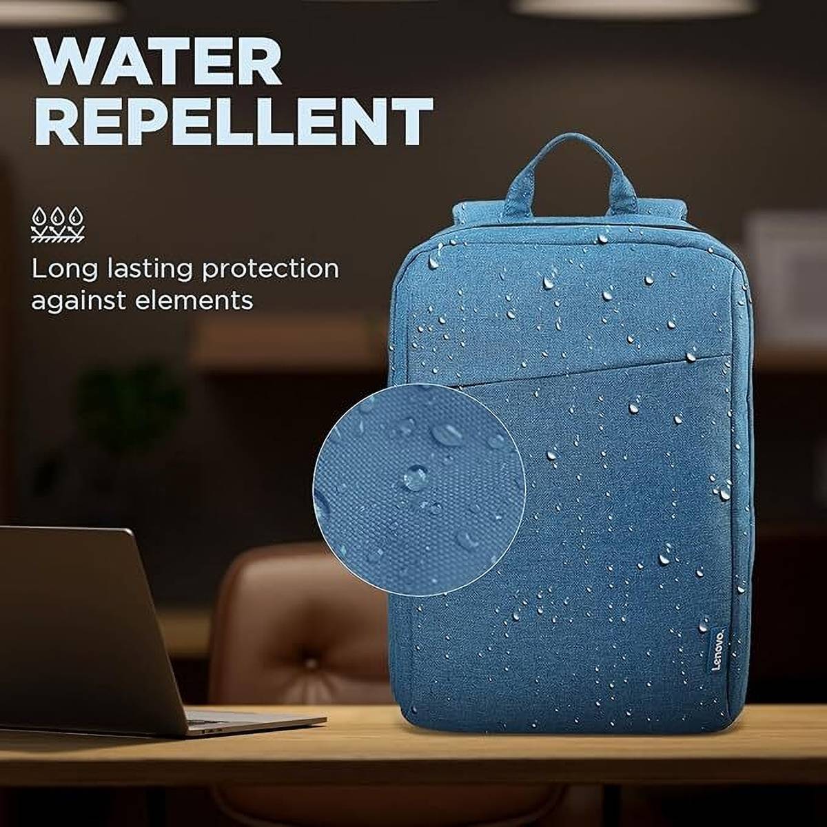 Lenovo Laptop Casual Backpack B210 Waterproof Multipurpose Bag — photo 3