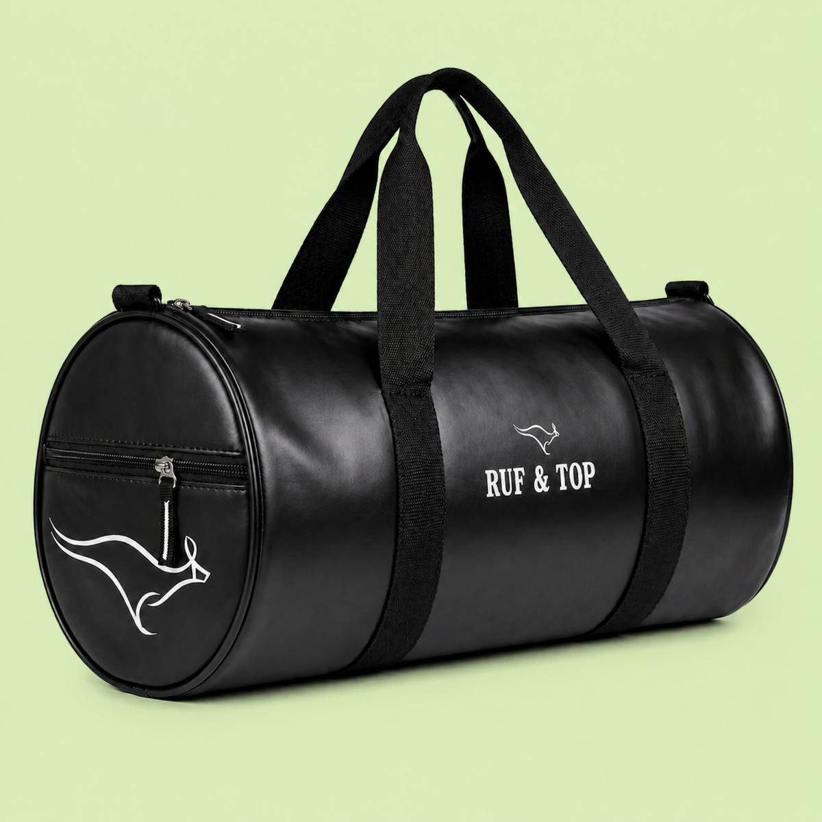 ZYTrendsBajar Multiuse Waterproof Duffle Bag | Gym, Travel & Sports Bag | Leatherette| Black Waterproof Weekender