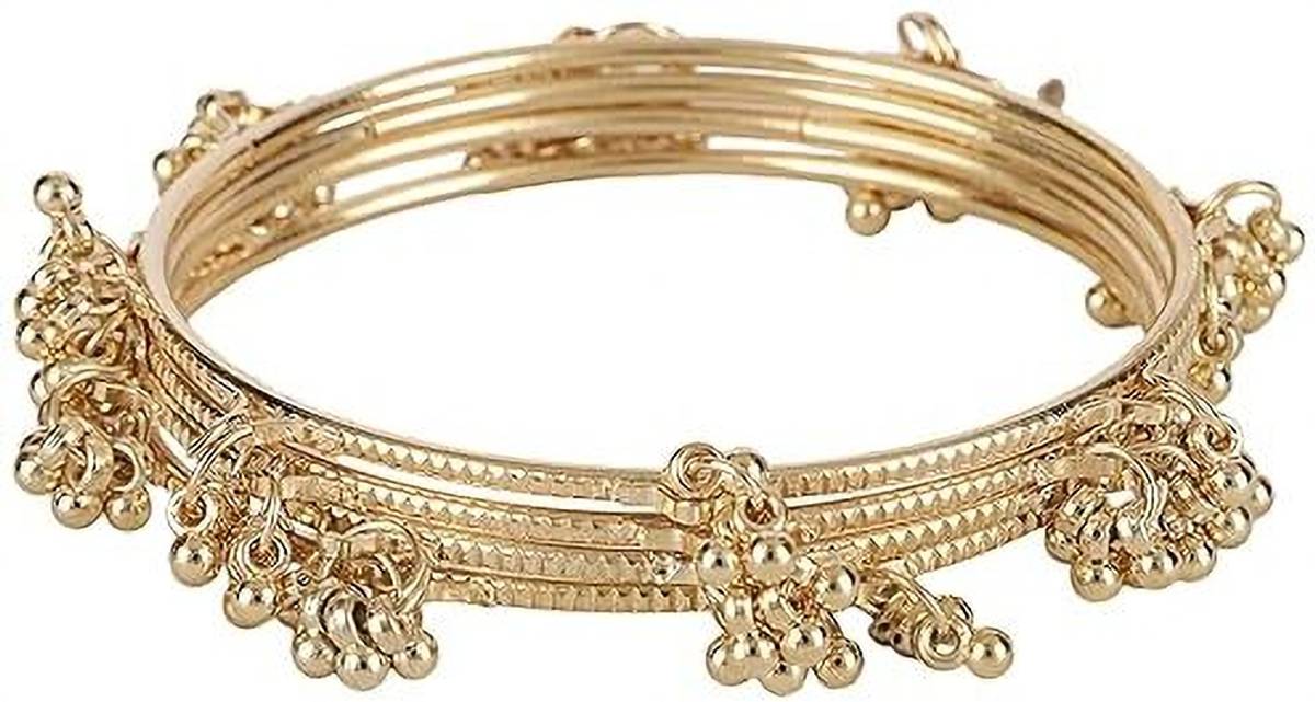 R SANDEEP INTERNATIONAL Metal Beads Bangle — photo 3