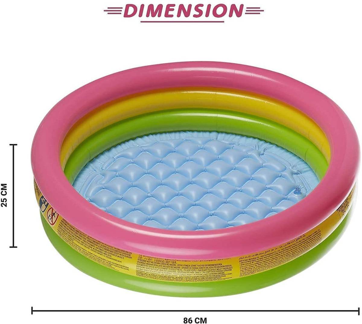ALEWA Summer Special 3 feet Inflatable Kid Swimming Pool, Bath tub, Water Pool — photo 3