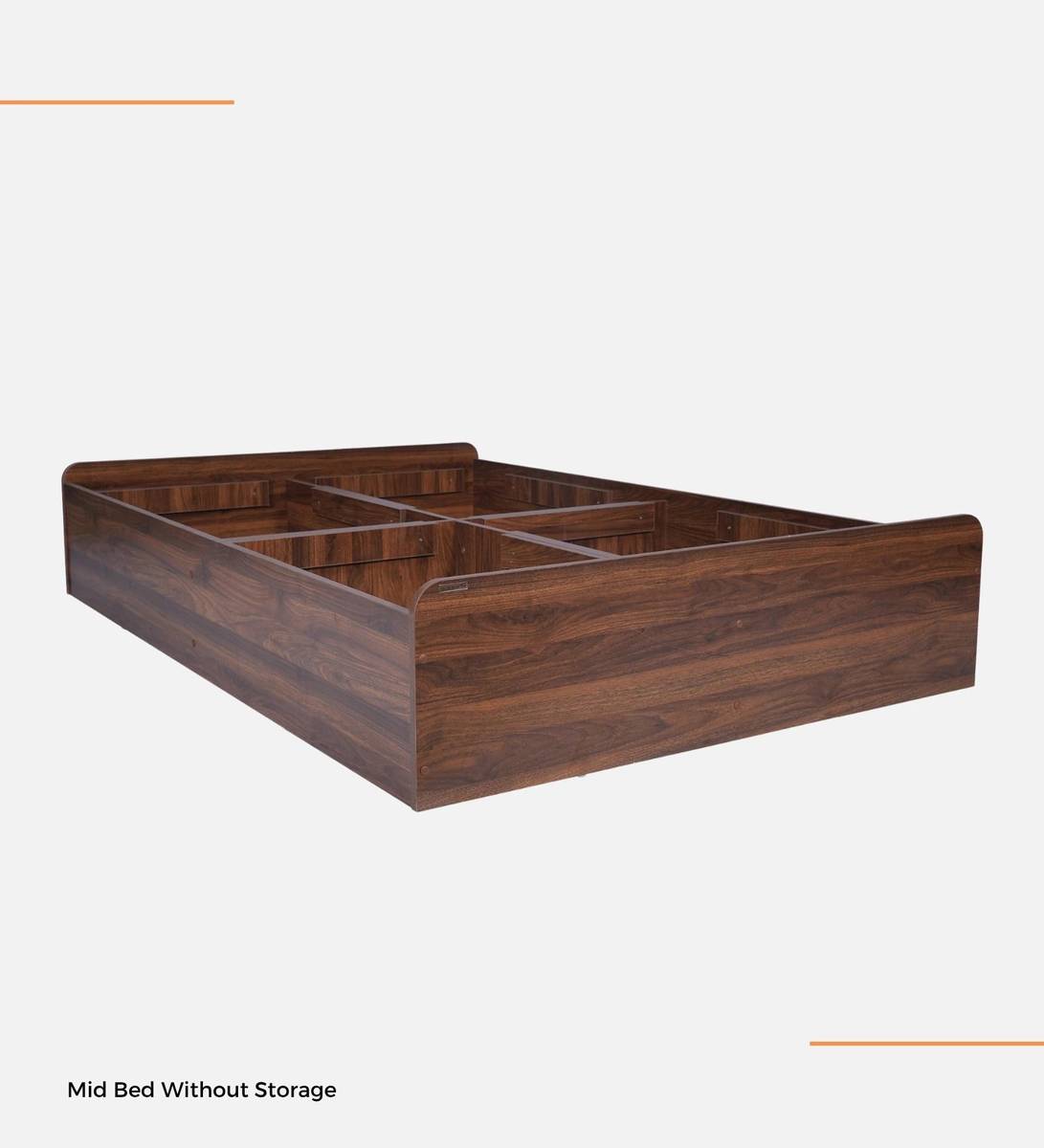 Mintwud Pepperfry Den Queen Size Bed, Storage without Bottom Panel Engineered Wood Queen Box Bed, 186 cm x 127 cm (6.1 ft x 4.17 ft) — photo 4