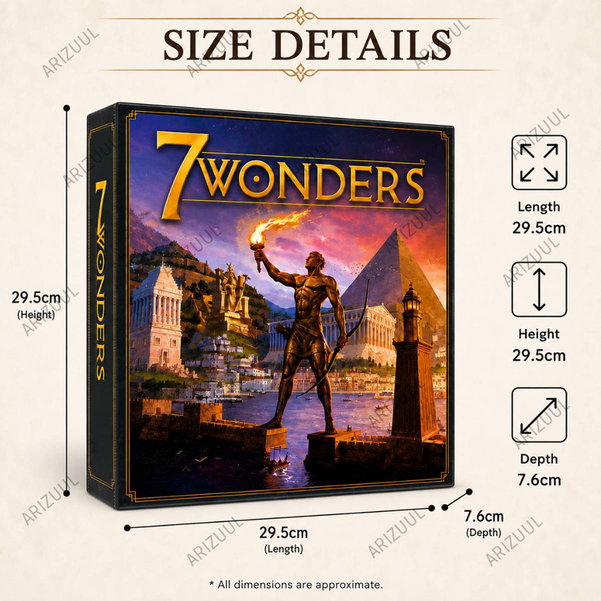 New Board Game Best For Fun 7 Wonders & Fun Game Board Game Party & Fun Board Game — photo 3