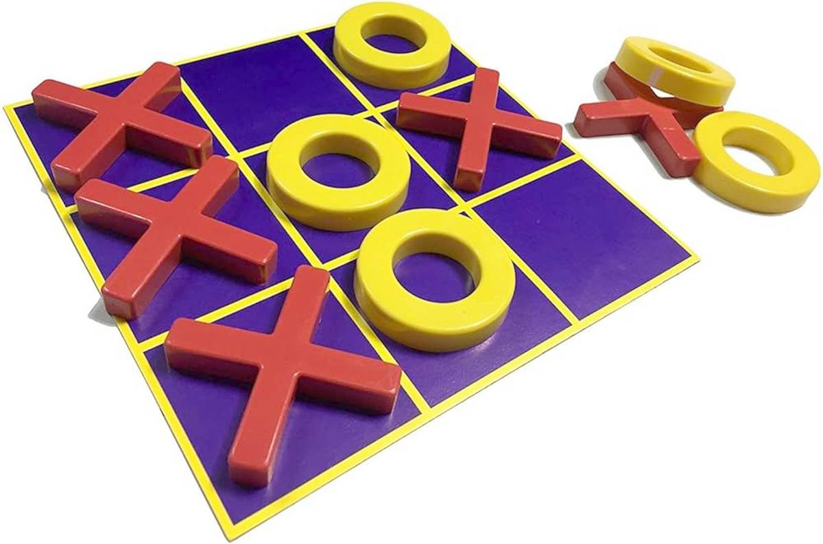 PRIMEFAIR Tic Tac Toe Game Criss Cross Board Game,Fun Gift for Boys & Girls-Pack of 8 Educational Board Games — photo 4