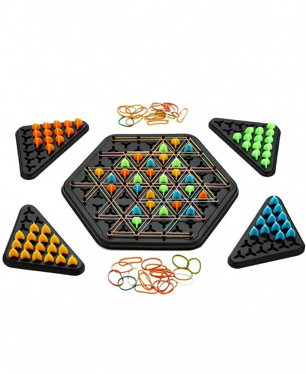 Triggle Game for Kids & Adults | Fun Family Board Game Toys, Brain Teaser Puzzle Board Game Accessories