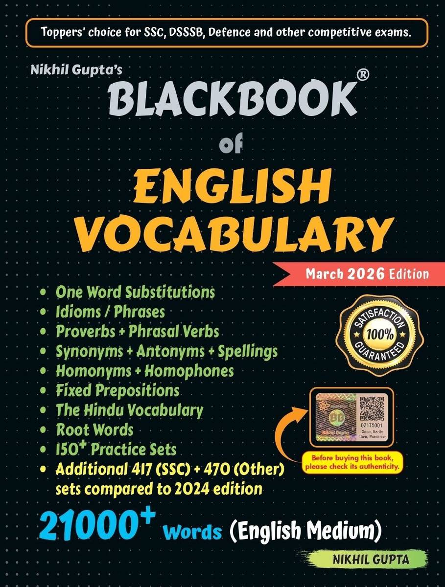 The Blackbook of English Vocabulary