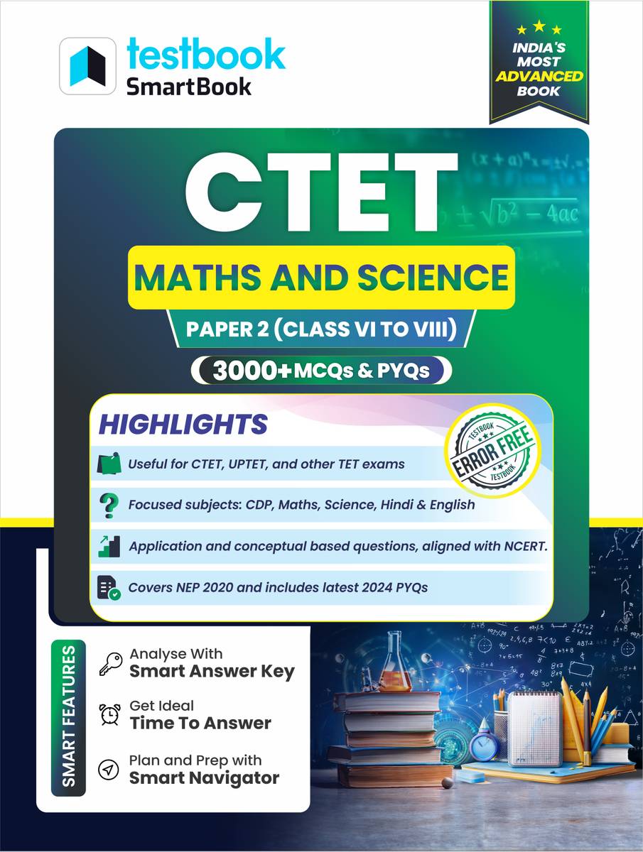 Maths & Science (Paper 2) CTET & State TET Exams English Medium 3000+ MCQs 2024 - Maths & Science (Paper 2 ) for CTET & State TET Exams| English Medium| Best 3000+ MCQs| 2024 Edition