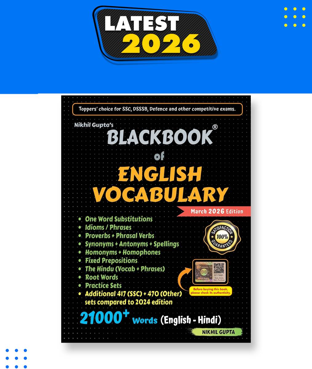 Blackbook of English vocabulary 2026