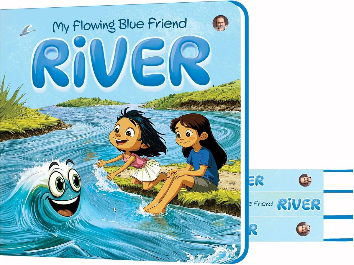 My Flowing Blue Friend - River — photo 4
