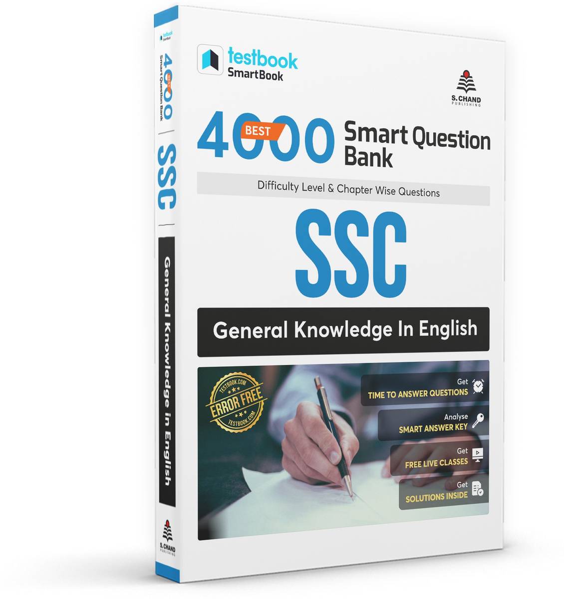 Testbook SmartBook 4000 MCQ Questions for SSC- General Knowledge in