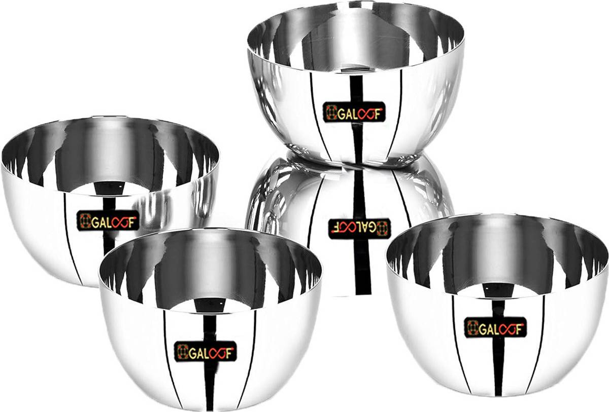 Stainless Steel Vegetable Bowl heavy gauge Vegetable bowl set of 5 Stainless Steel vati — photo 4