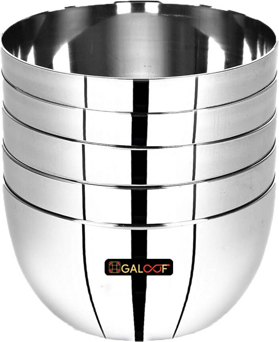 Stainless Steel Vegetable Bowl heavy gauge Vegetable bowl set of 5 Stainless Steel vati — photo 5