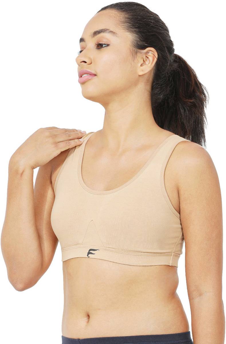 1050 Women Lightly Padded Sports Bra/Wirefree Removable Pad Racerback Sport Bra Women Sports Lightly Padded Bra — photo 3