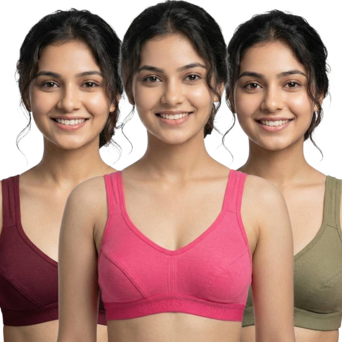 SILEVO Women Sports Non Padded Bra