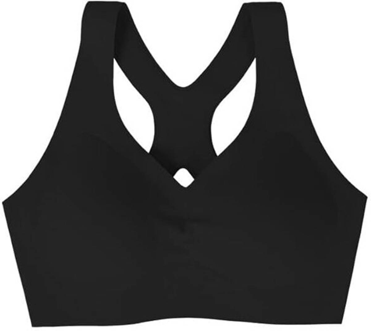 Chandanam The Royal Feel Women's Seamless Sports Bra Padded Wirefree Racerback Activewear Bra Women Sports Lightly Padded Bra