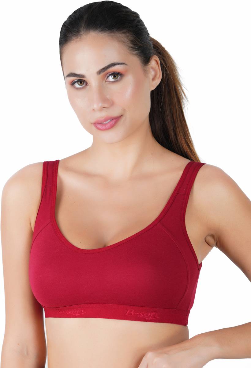 B-SOFT Molded MSB-204 Sports Bra For Women Women Sports Non Padded Bra — photo 4