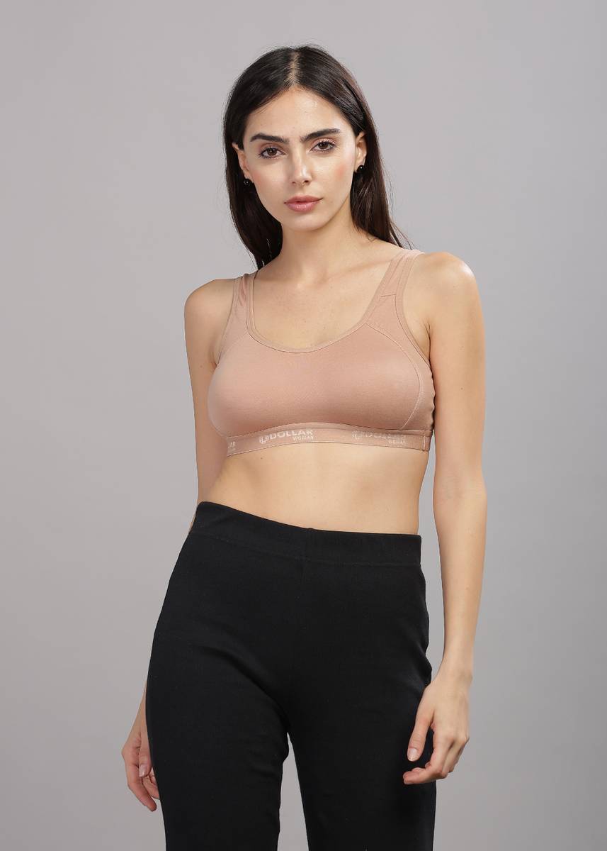 Dollar Missy Wire-Free Moulded Sports Women Sports Non Padded Bra