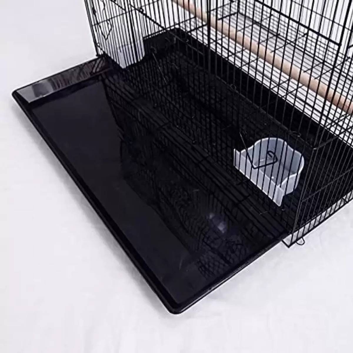Petslife 15 inch bird cage black colour Cage Seed Catcher — photo 2