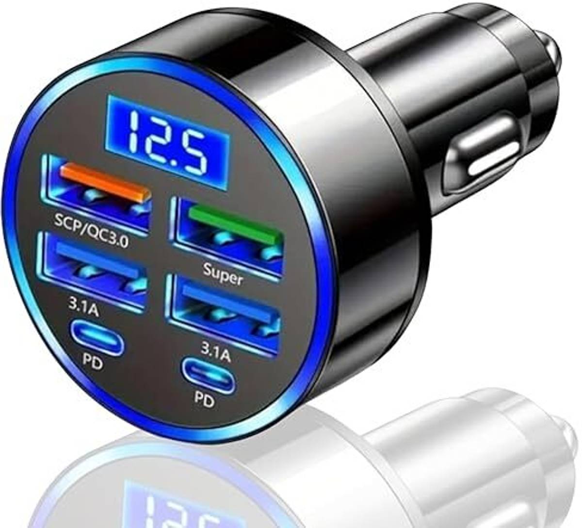 Murti Creation 3 Amp Qualcomm 3.0 Turbo Car Charger