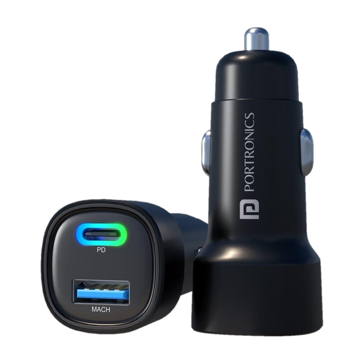 Portronics 80 W Turbo Car Charger