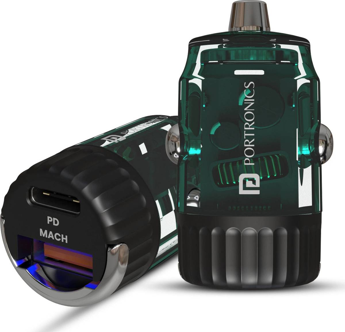 Portronics 36 W Turbo Car Charger