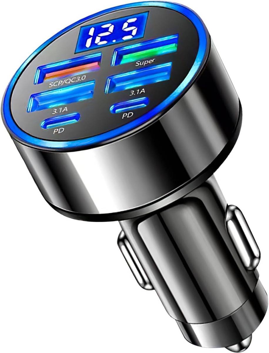 Velmi 45 W Qualcomm Certified Turbo Car Charger