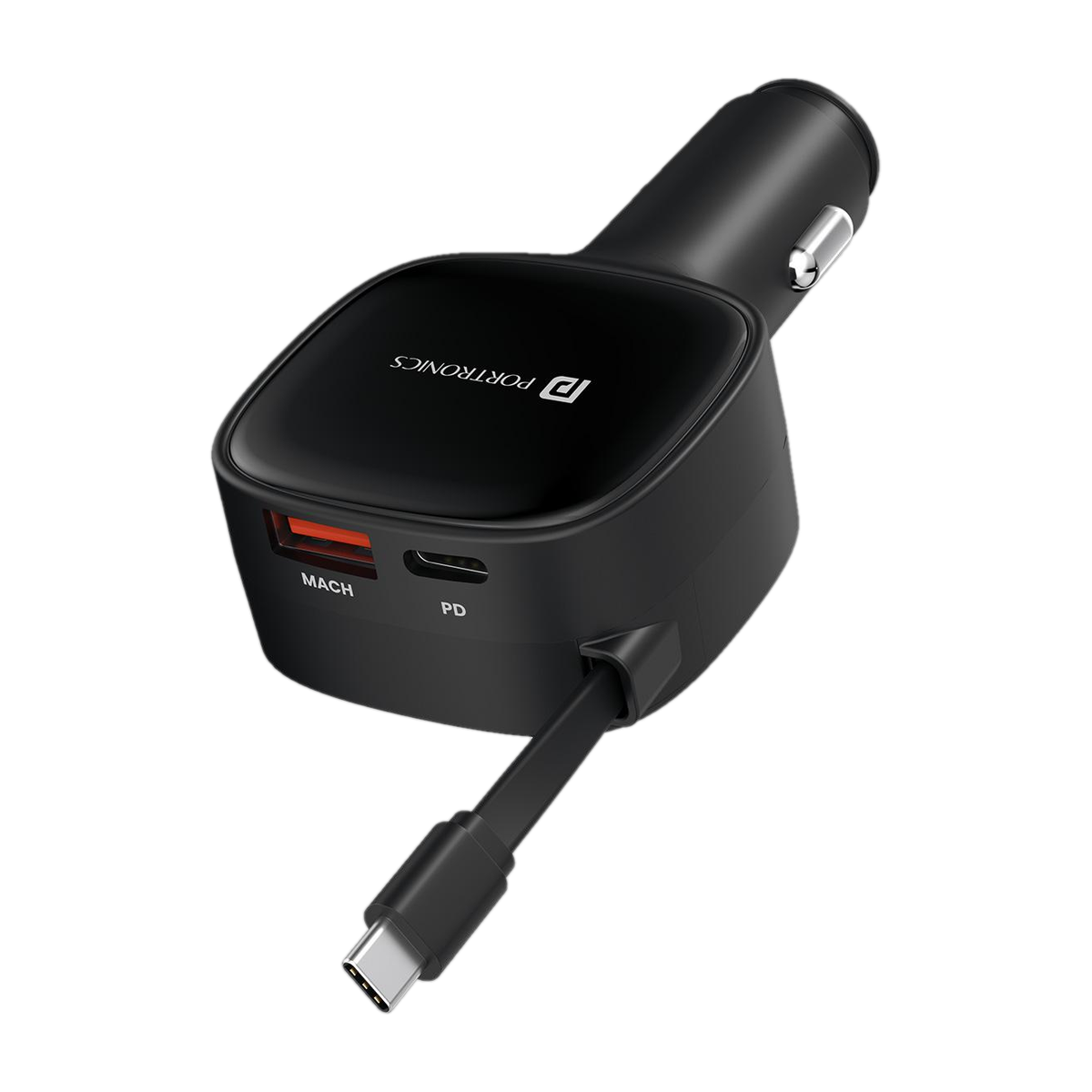 Portronics 84 W Turbo Car Charger
