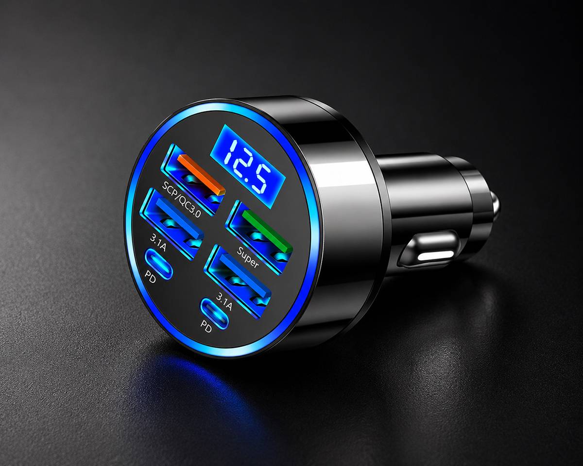 Flenzy 4.8 Amp Turbo Car Charger