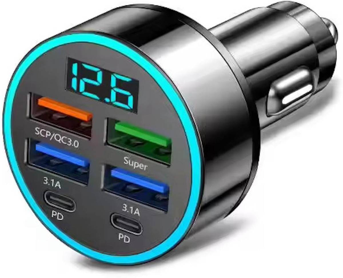 V.M Store 120 W Qualcomm 3.0 Turbo Car Charger — photo 2