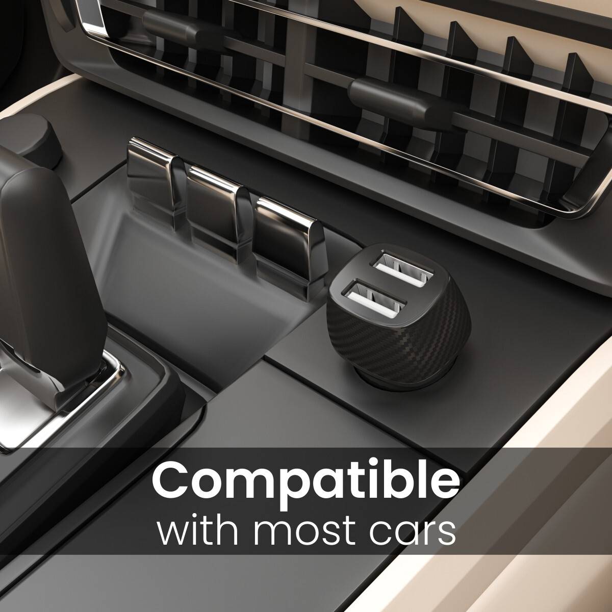 Portronics 12 W Turbo Car Charger — photo 3