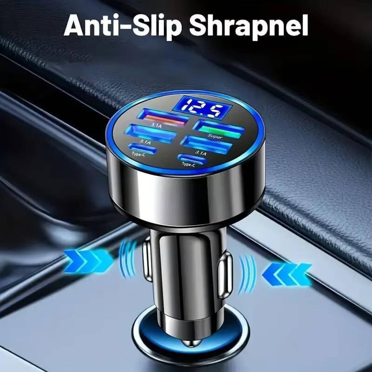 Murti Creation 3 Amp Qualcomm 3.0 Turbo Car Charger — photo 5