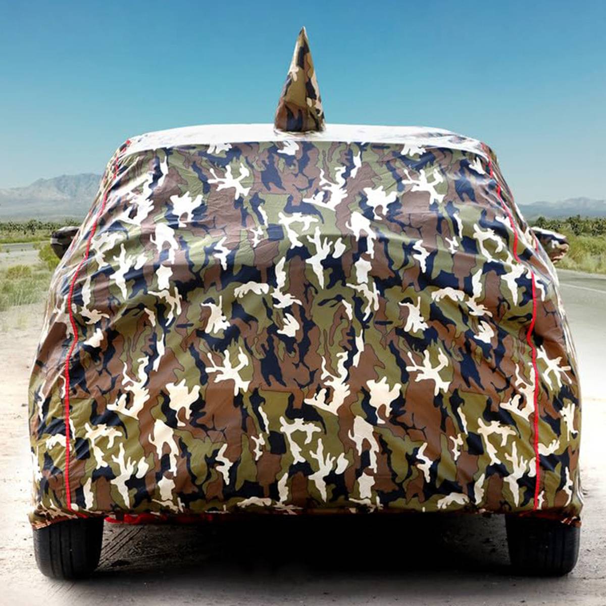 TAXZONE Car Cover For Hyundai Venue, Venue E 1.2 Petrol, Venue S 1.4 CRDi, Venue SX Diesel, Venue S Petrol (With Mirror Pockets) — photo 3