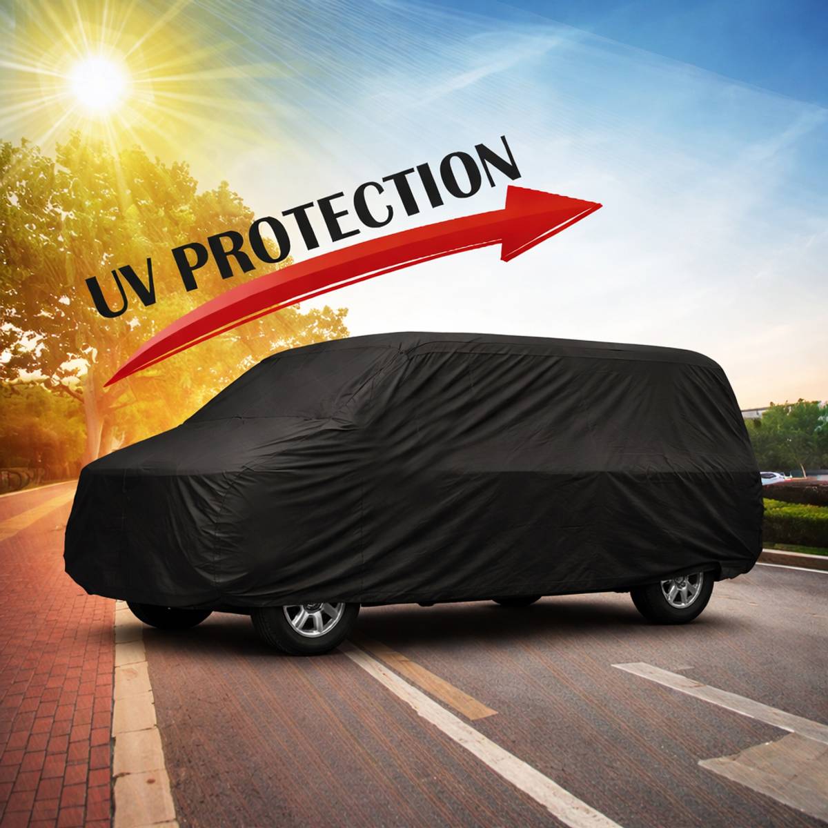 DriveBlaze Car Cover For Maruti Suzuki Eeco 7 Seater Standard (Without Mirror Pockets) — photo 2