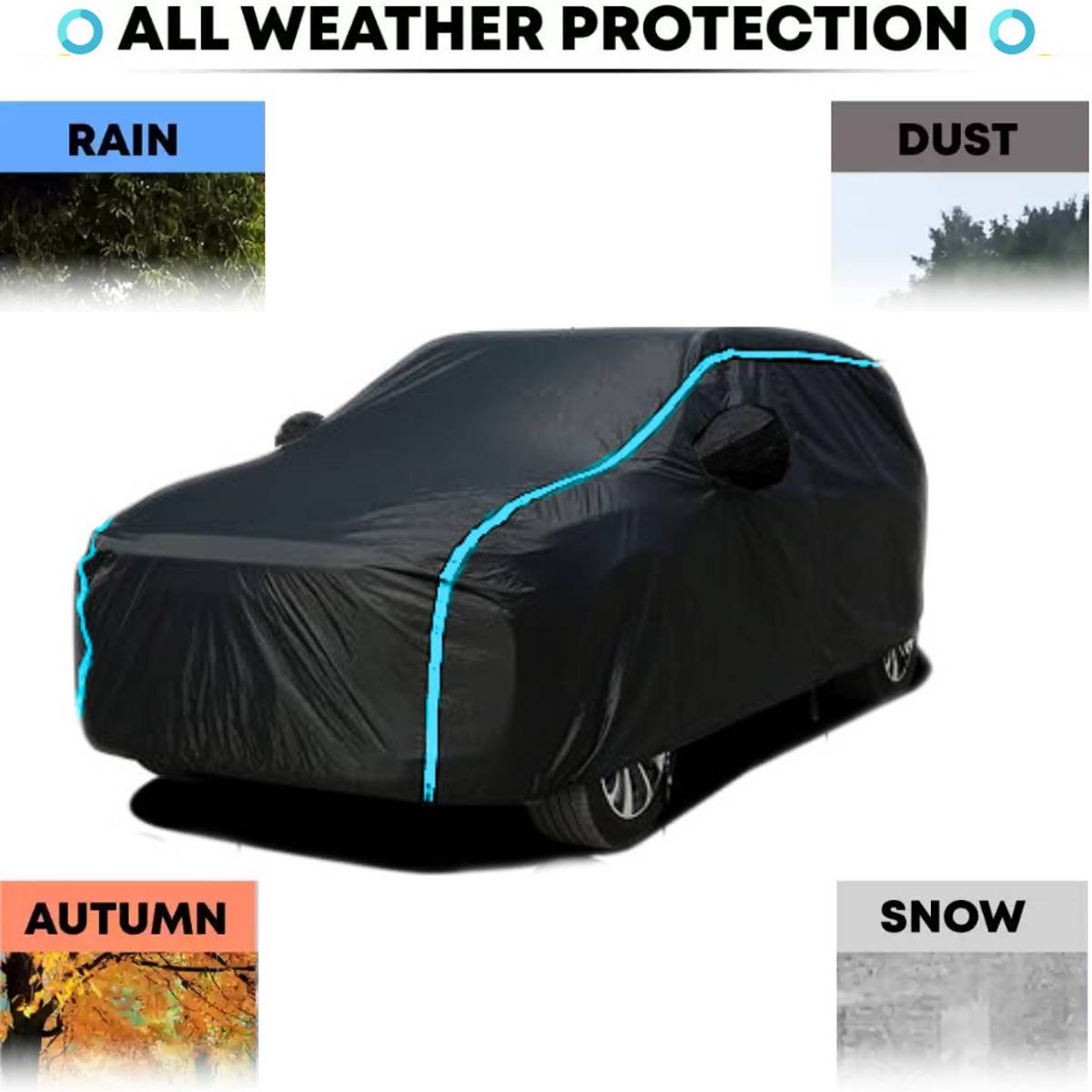 Mwiss Car Cover For Tata Indica Vista, Indica Vista Aqua (With Mirror Pockets) — photo 4