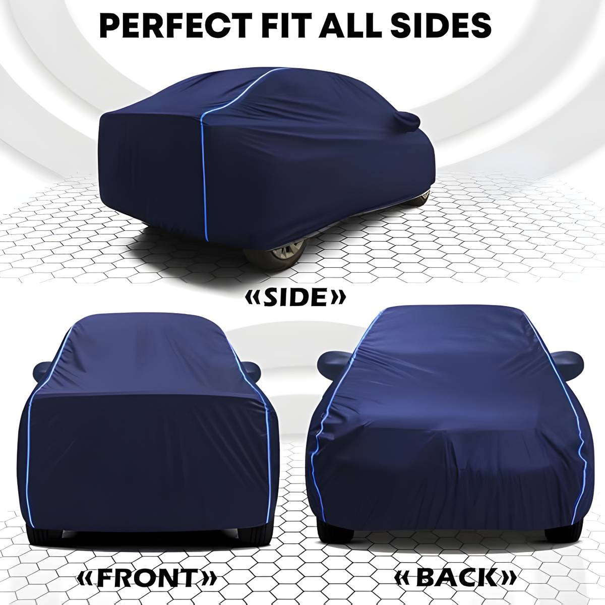 Autohaux Car Cover For Maruti Suzuki Zen 1.0i (With Mirror Pockets) — photo 4