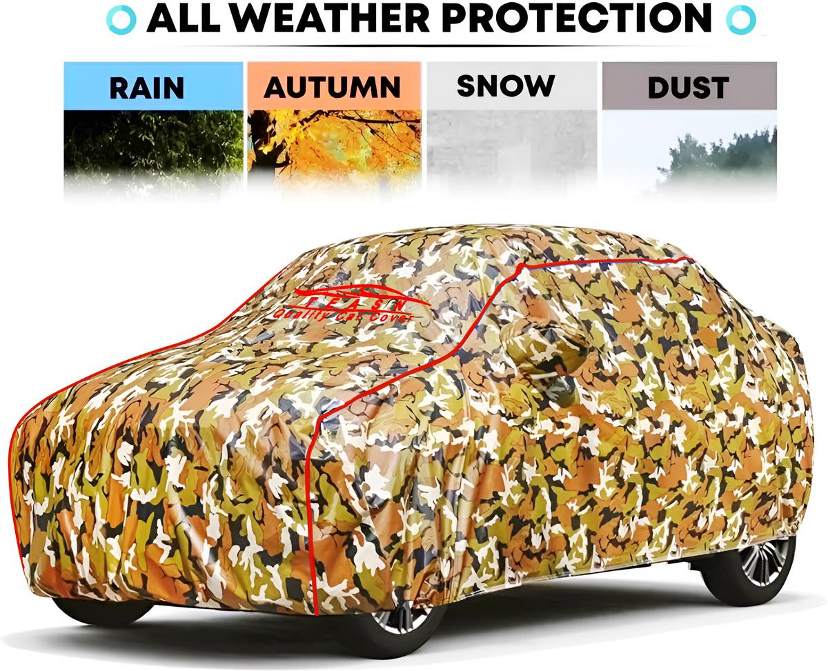 TEASN Car Cover For Tata Tigor (With Mirror Pockets) — photo 3