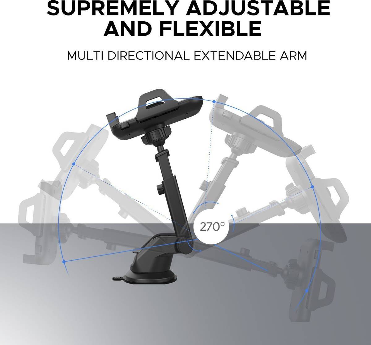 AMKETTE Car Mobile Holder for Dashboard, Windshield — photo 2