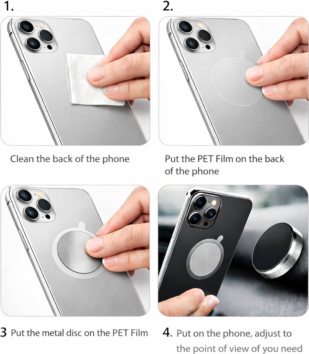 DCURELIFESTYL Car Mobile Holder for Dashboard — photo 5